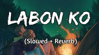 Labon Ko || (Slowed+Reverb) || Bhool Bhulaiyaa || K.K. || Textaudio || Music Lyrics || Lofi Shop