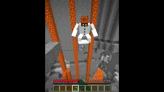 Minecraft Saving Hamood Mutant SnowMan vs Slime #Shorts