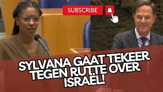 Sylvana Simons gaat TEKEER tegen Rutte in debat over Israël & Palestina!