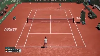 Monte-carlo cup 2018. SF Nadal vs Thiem