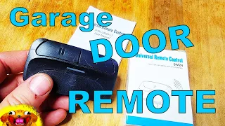 How to Program Your Garage Door Universal Remote - GARAGE DOOR OPENER