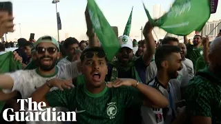 'Messi, where are you?': Saudi fans celebrate shock win over Argentina