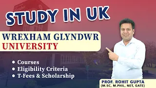 Wrexham Glyndwr University | Study in UK | Jan 24 Intake | Spectrum Overseas |