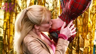 Spider-Man And Gwen Stacy Upside Down Kiss Scene - Spider-Man 3 (2007) #SpiderMan #TobeyMaguire