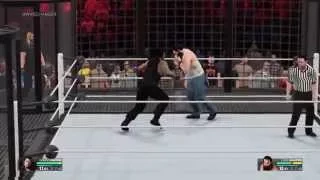 WWE 2K15: The Shield VS The Wyatt Family - Elimination Chamber