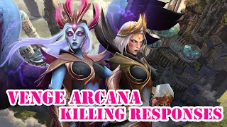 Vengeful Spirit Arcana Killing an enemy Responses