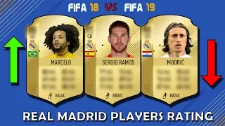 FIFA 19 | REAL MADRID PLAYERS RATING | PREDICTIONS | Marcelo,Ramos,Modric,Kovacic...
