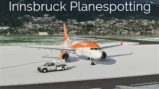 Winter Innsbruck Planespotting | MSFS2020