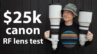 $25k LENS test! Canon RF 400mm f2.8 and RF 600mm f4 REVIEW