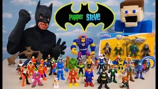 BATMAN Imaginext Fisher-Price Action Figures SUPER HERO UNBOXING!