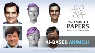 AI-Based Animoji Without The iPhone X | Two Minute Papers #236