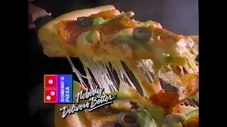 Dominos (1989) Television Commercial - Double Deal Days
