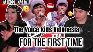 Latinos react to INDONESIAN The Voice Kids for the first time 🤩