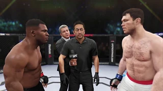 🥊Mike Tyson vs. Forrest Griffin (EA Sports UFC 2) - CPU vs. CPU - Crazy UFC 👊🤪