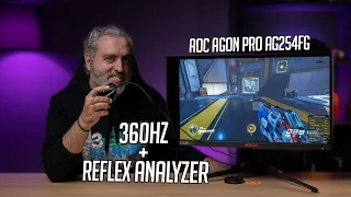 Αυτή η οθόνη μετράει τα... "αντανακλαστικά" σου! (AOC AGON Pro AG254FG review) | The GearHeadz