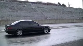 BMW 540i E39 Stock 1/4 Mile