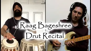 Raag Bageshree Recital on Guitar - Gurdain Rayatt Tabla - Dedicated to Shakir Khan for Guru Purnima