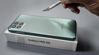 Samsung M33 5G Unboxing & Camera Test | Green Colour | Retail Unit