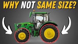 Why Do Tractors Have Such Big Rear Wheels?