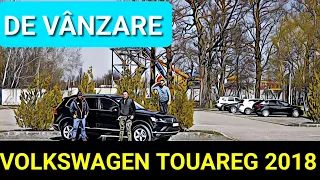 VOLKSWAGEN TOUAREG 2018 mare și negru 3.0 TDI 💶 DE VÂNZARE @masiniculucipopa