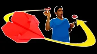 How to make a THE BEST AIRCRAFT of PAPER BOOMERANG and that fly a lot