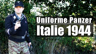 🧥 Panzertruppe Uniform H.G. Obergefreiter - Italy 1944 - Panzer WW2 Uniform Impression [ENG SUB]