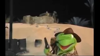 Kermit doesn’t believe in violence