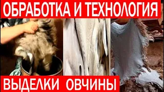 Выделка овечьей шкуры. Схемы обработки шкур. ЧАСТЬ 1