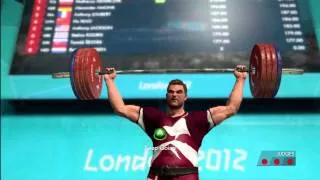 Men's Weightlifting Over 105kg  | London 2012:The Olympic Games | XBOX 360 | Hard