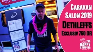 Caravan Salon 2019 - Vorstellung Dethleffs Exclusiv 760 DR | Happy Camping