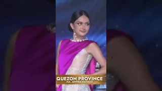 Ahtisa Manalo during the Miss Universe Philippines Fashion Show #missuniversephilippines