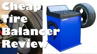 Cheap Tire Balancer 680 Machine Unboxing, Test, and Review