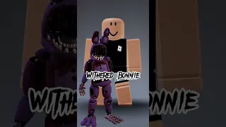 How to make Withered Bonnie