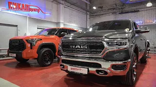 Выбираем между RAM 1500 и Toyota Tundra 2023 - серьезные пикапы в Пикап Центре.