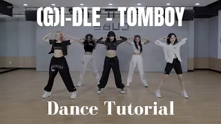 [(G)I-DLE - TOMBOY] Full Dance Tutorial Mirrored Slow (60%, 80%, 100%)