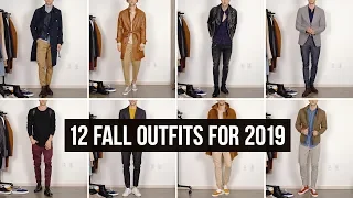 12 Stylish Fall Autumn Looks for 2019 | Men’s Fashion | Outfit Ideas