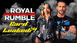 The WWE 2024 Royal Rumble Leaks could have been believable if…