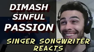 Dimash Sinful Passion - Singer Songwriter Reacts