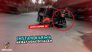 AUTO K4RM4!! Nabrak Bajaj Karena Petakilan - User PCX di Bawa Puskesmas Karena Cr4$h