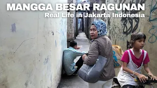 Kehidupan Di Pemukiman Padat Mangga Besar Ragunan Jakarta | Real Life Jakarta Indonesia