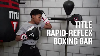 TITLE Rapid-Reflex Boxing Bar Tri Bag - TITLE Boxing - Best Freestanding Reflex Bag Workout