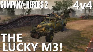 The Lucky M3! Company of Heroes 2 - 4v4 (CoH2)