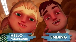 THE NEIGHBOR'S FAMILY! - Hello Neighbor Hide and Seek (Ending)