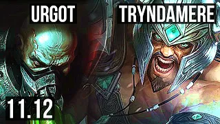 URGOT vs TRYNDAMERE (TOP) | 1800+ games, 2.1M mastery, 5/1/6 | EUW Diamond | v11.12