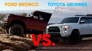 Ford Bronco Vs Toyota 4Runner