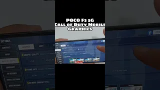 POCO F3 Call Of Duty Mobile Graphics