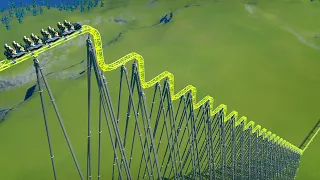 Stairs Down Roller Coaster – Planet Coaster