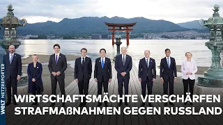 G7-GIPFEL IN JAPAN - OLAF SCHOLZ: Eine Atmosphäre der Solidarität - Neue Russland-Sanktionen geplant