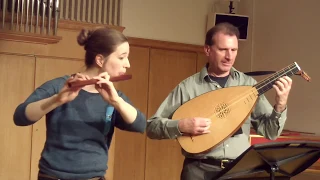 DOWLAND: The Earl of Essex Galliard, Johanna Bartz (traverso) & Peter Croton (lute)