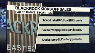 BlackRock to Sell Failed Banks' Securities for FDIC
